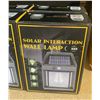 Image 2 : 4 pc - Solar Interaction Wall Lamp