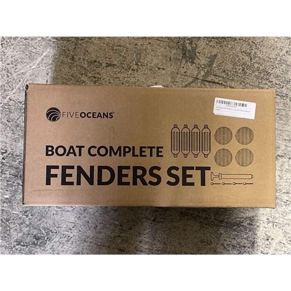 Five Oceans complete boat fender sets