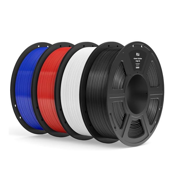 Elegoo 4 pc spool of 3D printing filament