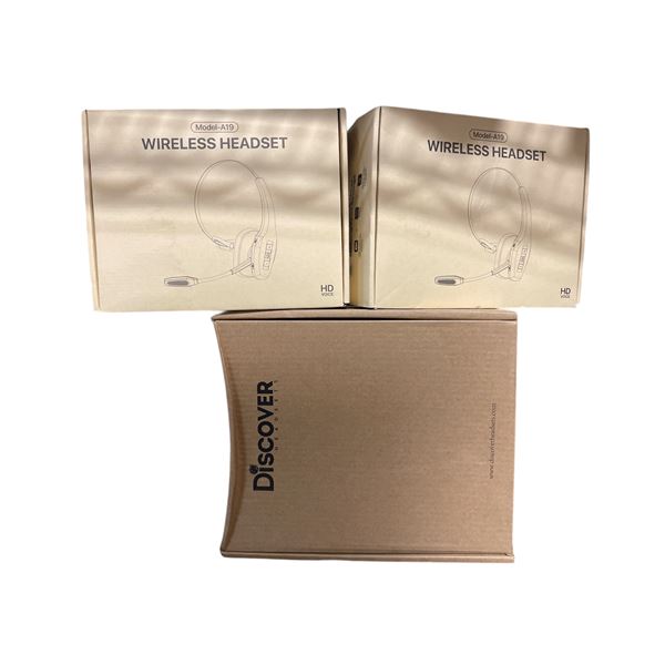 3 pc - Wireless headsets