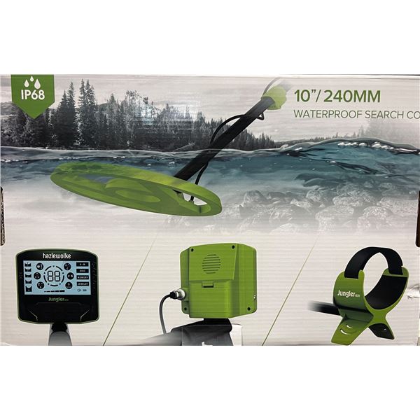 Hazelwolke 10" Metal detector w/ waterproof search coil