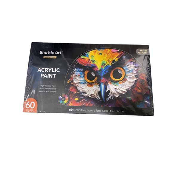 Shuttle Art Acrylic Paint - 60 Colors