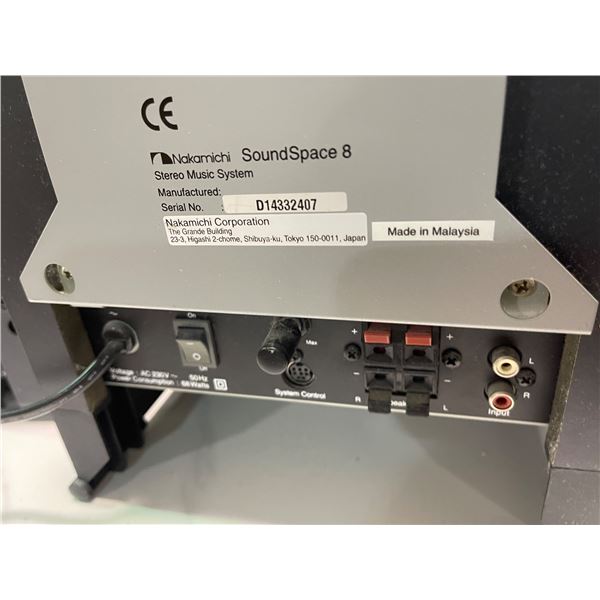 Nakamichi SOUNDSPACE 8 Micro System (Manufactured in Japan / Working)