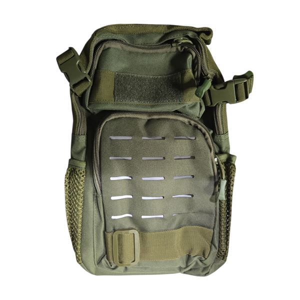 Fishing Tackle Bag, Fishing Bag Backpack (Small - Green)