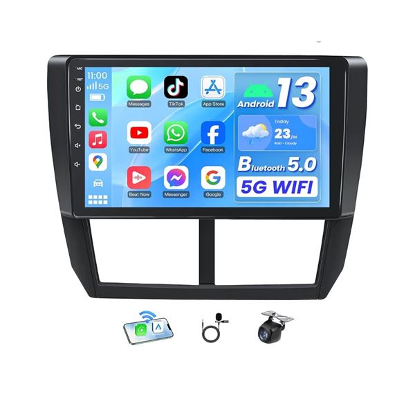 New Inefala 2+64G Radio for Subaru Forester Impreza WRX STI 2013 2014 2015 CarPlay Car Stereo Androi