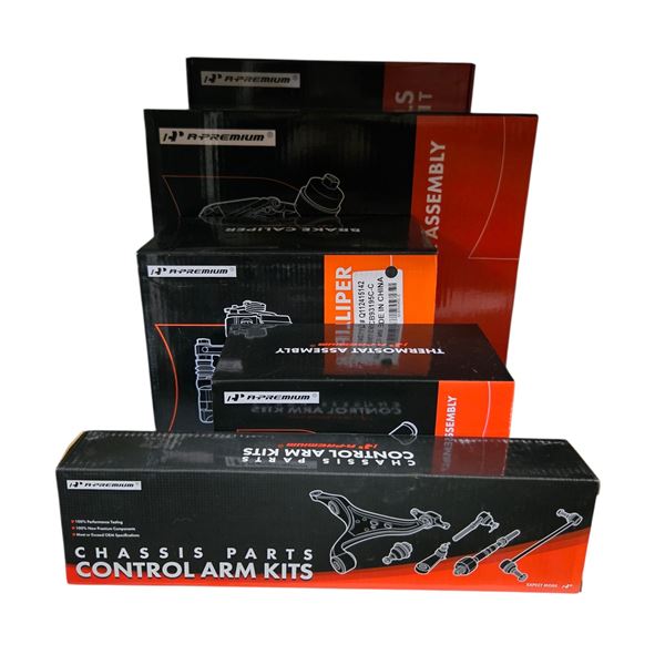 BNIB Group of 5 Parts - Chassis Parts Control Arm Kits, Thermostat Assembly, Brake Caliper, Oil Filt