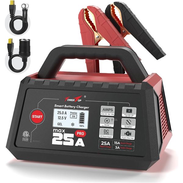 BNIB 25MAXA Smart Battery Charger