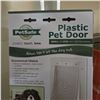 Image 3 : BNIB Group of 2 Plastic Pet Door & Crumps Sweet Potato Chews