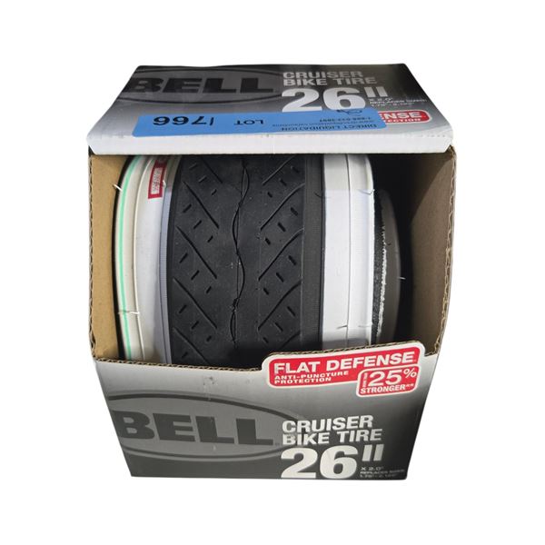 Group of 2 New 26" Cruiser Bike Tire