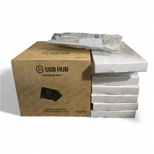 Group of Misc. New SD Card Reader, USB Hub & 7 HD to VGA