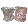 Image 3 : 30 Pcs New Laundry Bags - Pink & Purple, H16" Each