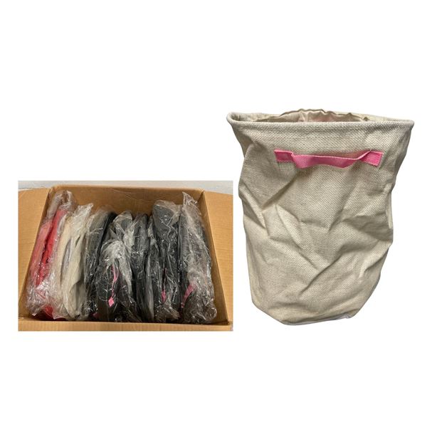 20 Pcs New Laundry Bags - Mixed Colour, H17" Each