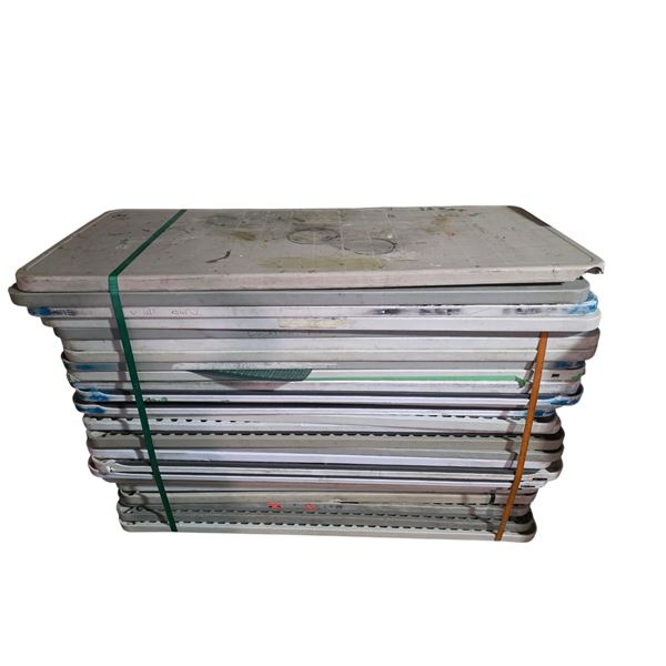 15 Pcs Folding Tables, 70" x 30"