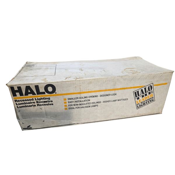 Halo Lighting 5" Recessed Housing H5ICAT with 6 Pcs 6" Coilex Baffle