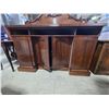 Image 3 : Antique-Style Wooden Buffet Cabinet, H35" x W60" x D21"