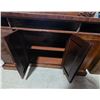 Image 4 : Antique-Style Wooden Buffet Cabinet, H35" x W60" x D21"