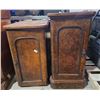 Image 2 : 2 Pcs Wood Cabinets, H26/30" x W15" x D23"
