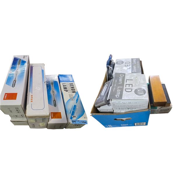 Group of Mixed Lighting (Yuyu Xenon Short Arc Lamps & LED Downlights)