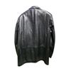 Image 2 : Danier Men's Black Leather Blazer Jacket