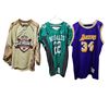 Image 1 : 3 Pcs Sports Jerseys & Shirts (Heroes Hockey Challenge, Nogales #22, Lakers #34)