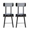 Image 1 : Set of 2 New Bohemian Silver Dining Chairs