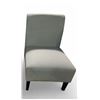 Image 1 : Nadine Collection Grey Slipper Accent Chair (453FS-GY)