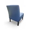 Image 2 : Nadine Collection Blue Slipper Accent Chair (453FS-BL)