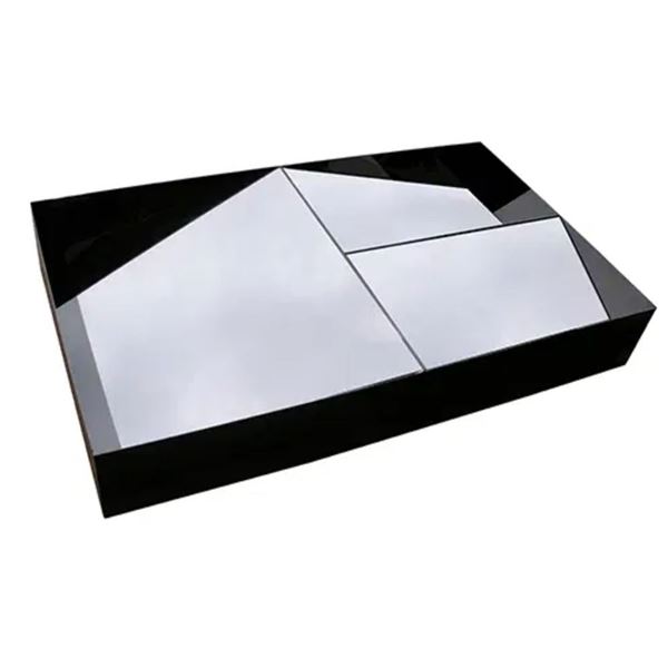 BNIB Carpo Mirror, Stainless Steel, 100 x 60 x 8 cm (MR-1168D)