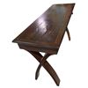 Image 2 : Brown Wooden Desk, H29" x W49" x D17"