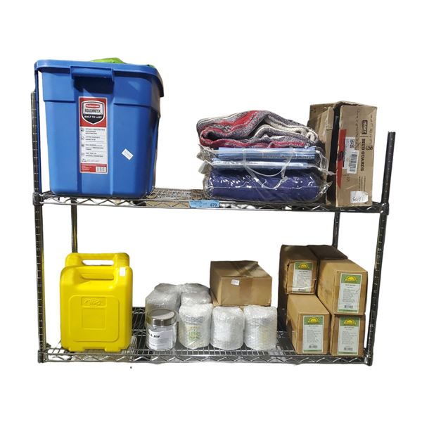 Mxied Group of Misc items - 2 Wood's Powr-Grip (LJ6VH0), Sprouting jars, Seeds, and More