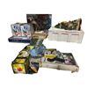 Image 1 : 2-Shelf Assorted Items - 2 Pcs Ball Mounts, Beyblade, Sliding Plates, and More