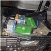 Image 2 : Two-Shelf Mixed Items - Safety Gear, Hand Tools and Bags, Lazer Helmet, and More