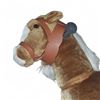 Image 2 : Plush 4-Wheel Ride-On Horse