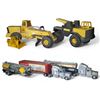 Image 1 : 6 Vintage Toy Construction & & Trailer Trucks