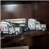 Image 2 : 6 Vintage Toy Construction & & Trailer Trucks
