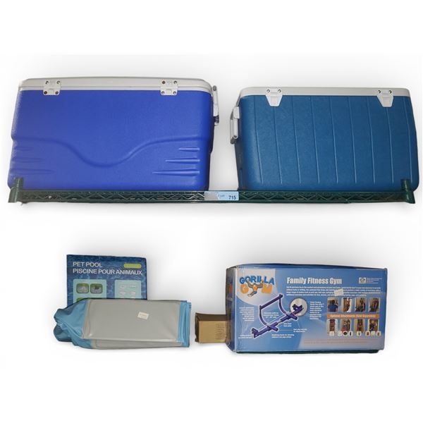 2 Pcs Coleman Chiller 48-Quart Hard Coolers