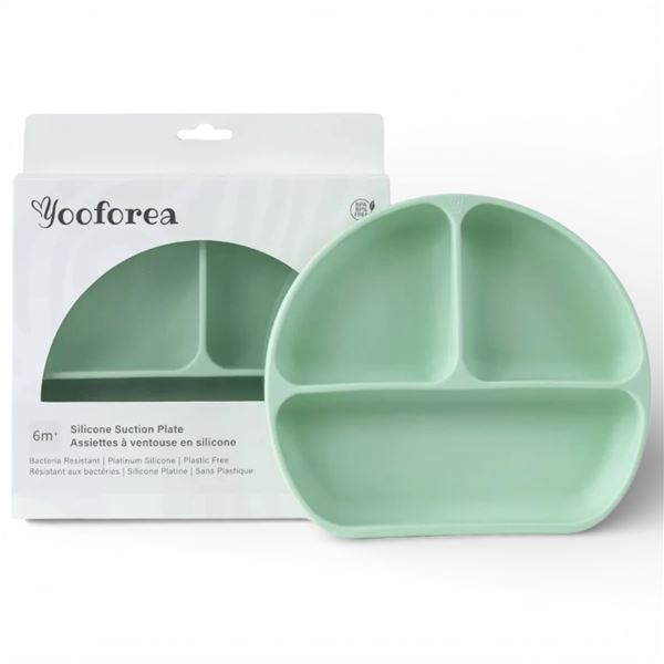 2 Boxes of Yooforea Silicone Suction Plates