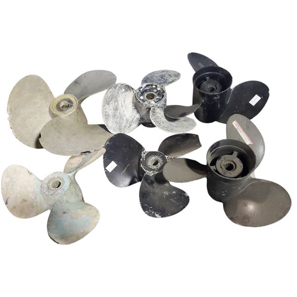 6 Assorted Boat Propellers