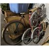 Image 1 : Group of 7 Vintage and City bicycles (Various Sizes, 2 in boxes, reassembly required)