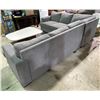 Image 4 : Modular Grey Sectional Sofa, Approx. H32" x 115" x 85"