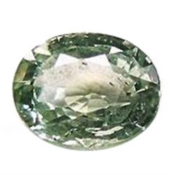 .4ct VVS Oval Green Sapphire HEATED ONLY (GEM-18785A)