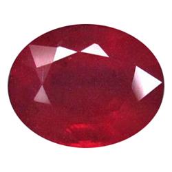 4.45ct.Glowing Natural Top Blood Red Ruby Beauty (GEM-18686)