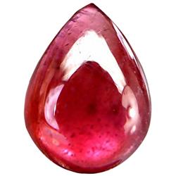 3.2ct Oval Cabochon Madagascar Pink Red Ruby Super! (GEM-19935)