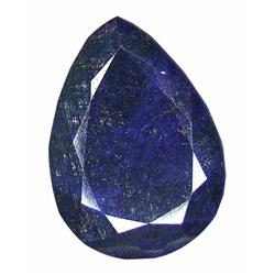 136+Carat Natural Royal Blue African Sapphire Gemstone (GEM-8354)