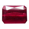 Image 1 : 1.00ct Emerald Cut Red Ruby (GEM-13094)