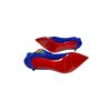 Image 5 : Christian Louboutin 90mm Cobalt Sude Rainbow Euro Size 40