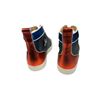 Image 4 : New Christian Louboutin Mens High Top Spiked Red/Black/Blue Sneakers Euro Size 46