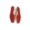 Image 5 : Christian Louboutin Orange Multi Color Espadrille Size Euro 46