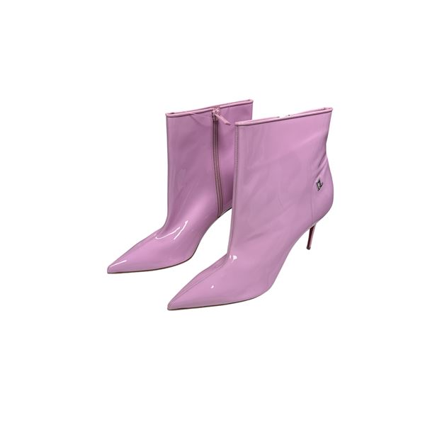 Christian Louboutin 100mm Patent Pink Leather Heels Euro Size 41