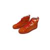 Image 1 : New Christian Louboutin Mens Red/Orange PVC Spiked High Top Sneakers Euro Size 44